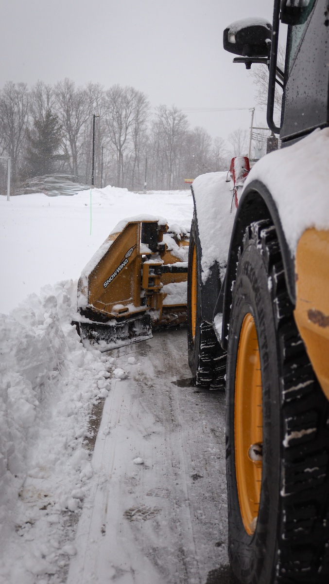 TD Landscape Commercial Snow and Ice Removal in Orangeville
